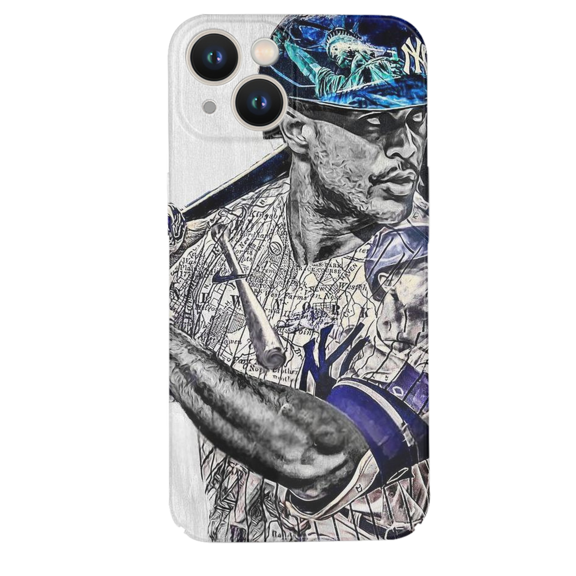 Giancarlo Stanton 28 IPhone 14 Series Full-Cover Hard Case – Shockproof With Raised Camera Protection – Precise Cutouts, Wireless Charging Compatible – Durable, Anti-Yellowing, Easy To Clean